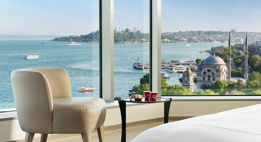best hotels in istanbul with sea view